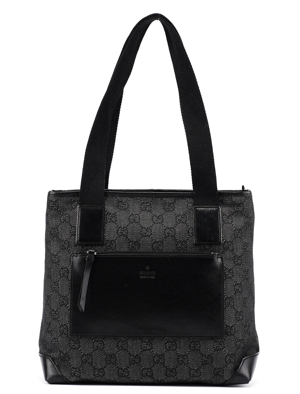 28893 Anthracite GG Denim Tote Bag