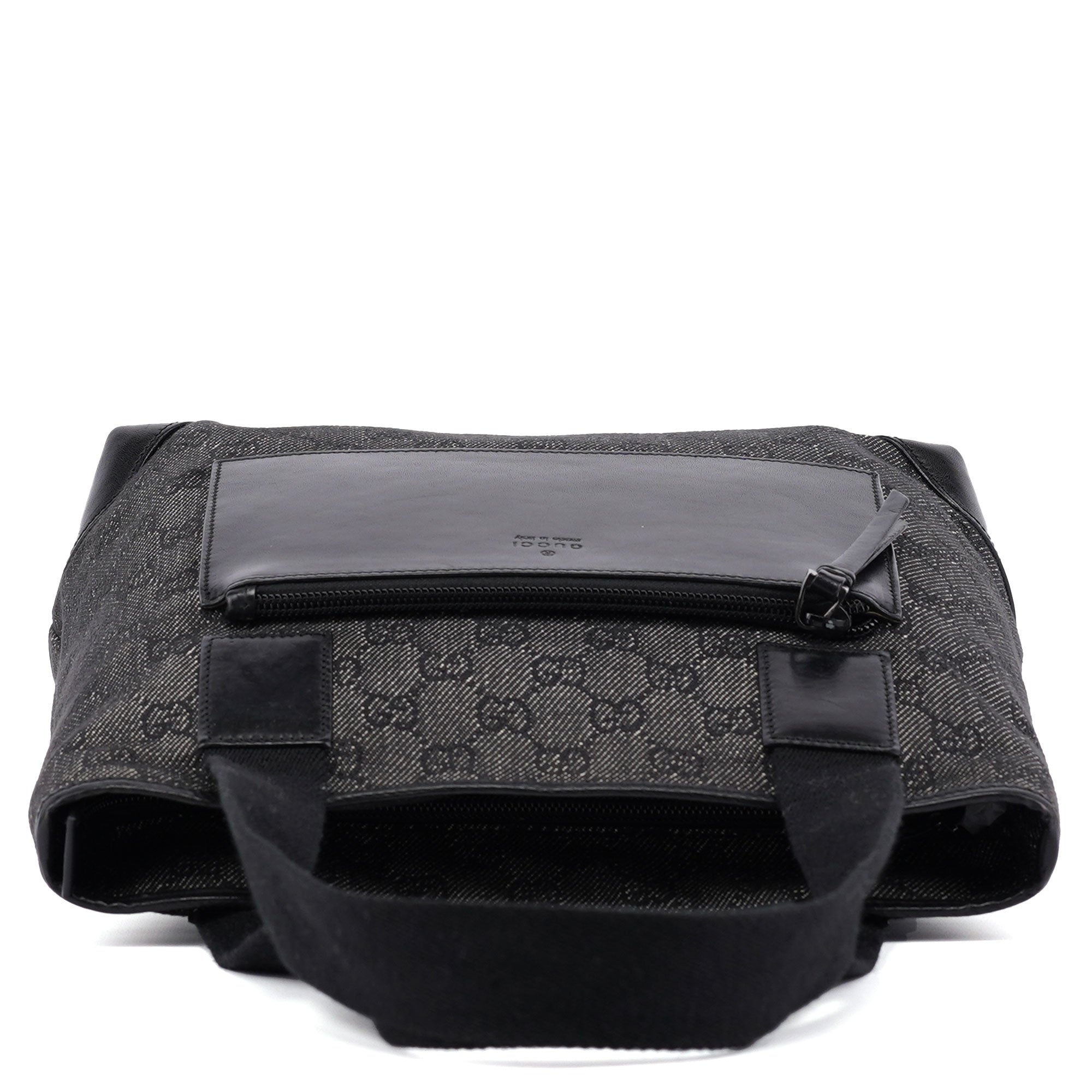 28893 Anthracite GG Denim Tote Bag
