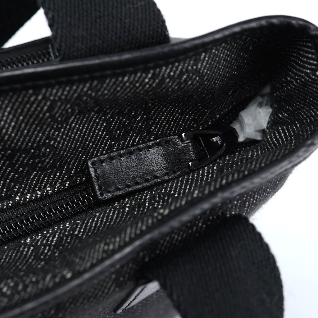 28893 Anthracite GG Denim Tote Bag