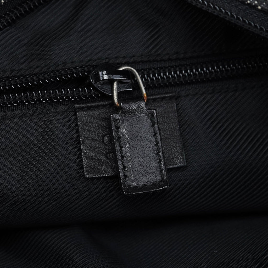 28893 Anthracite GG Denim Tote Bag