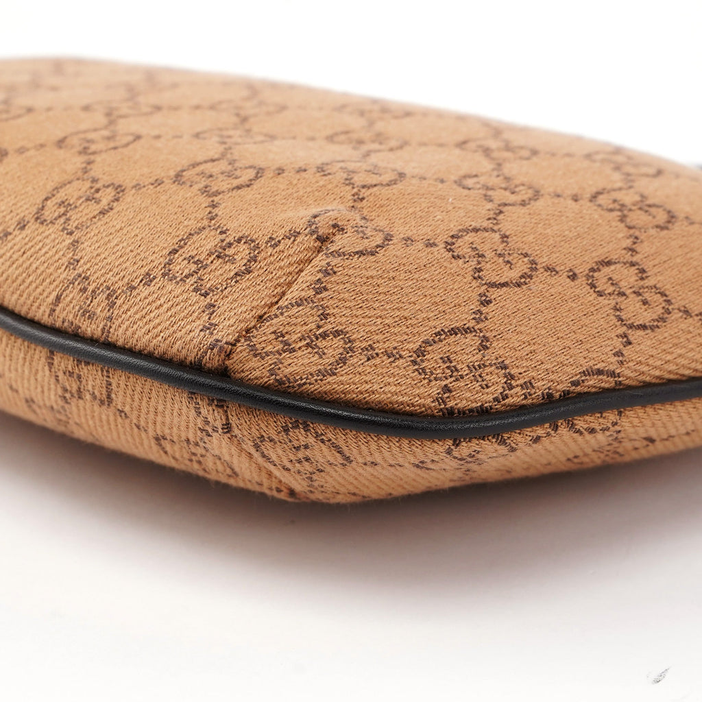 32160 Beige Wool GG Shoulder Bag
