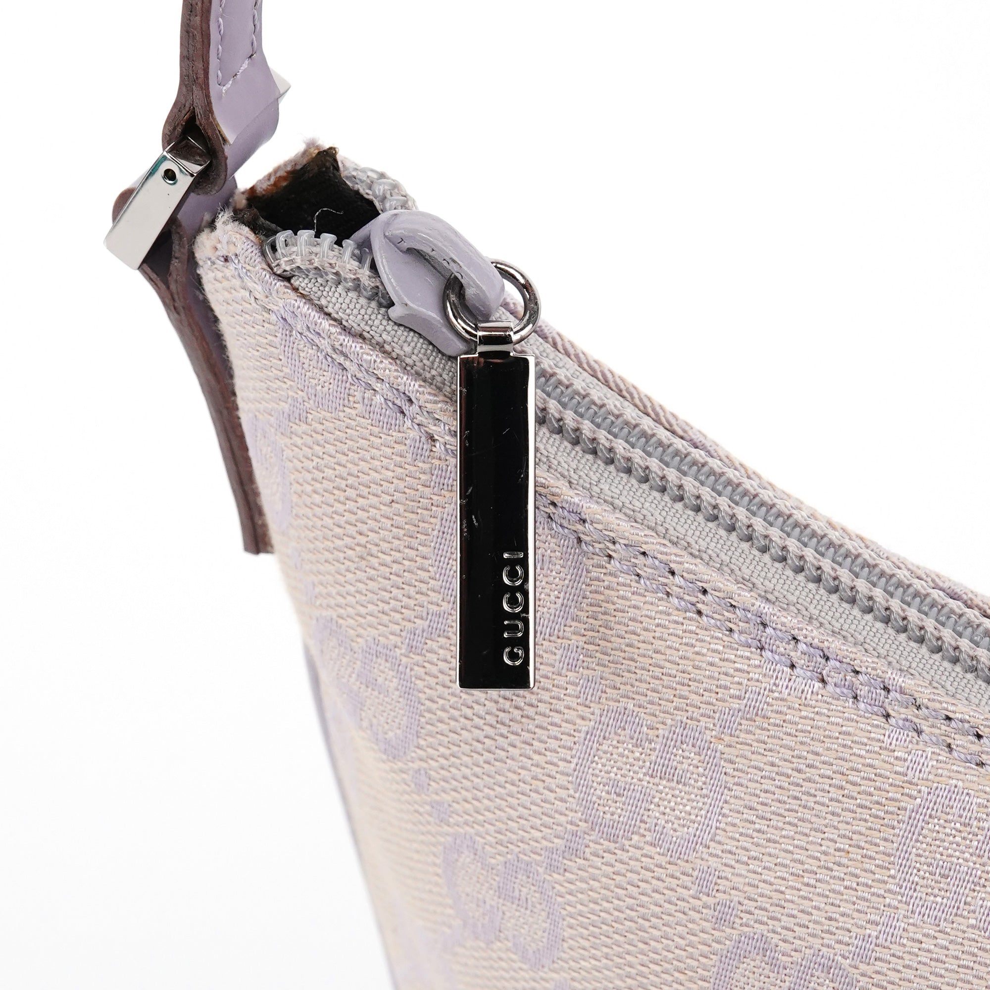 32160 Lavender GG Shoulder Bag
