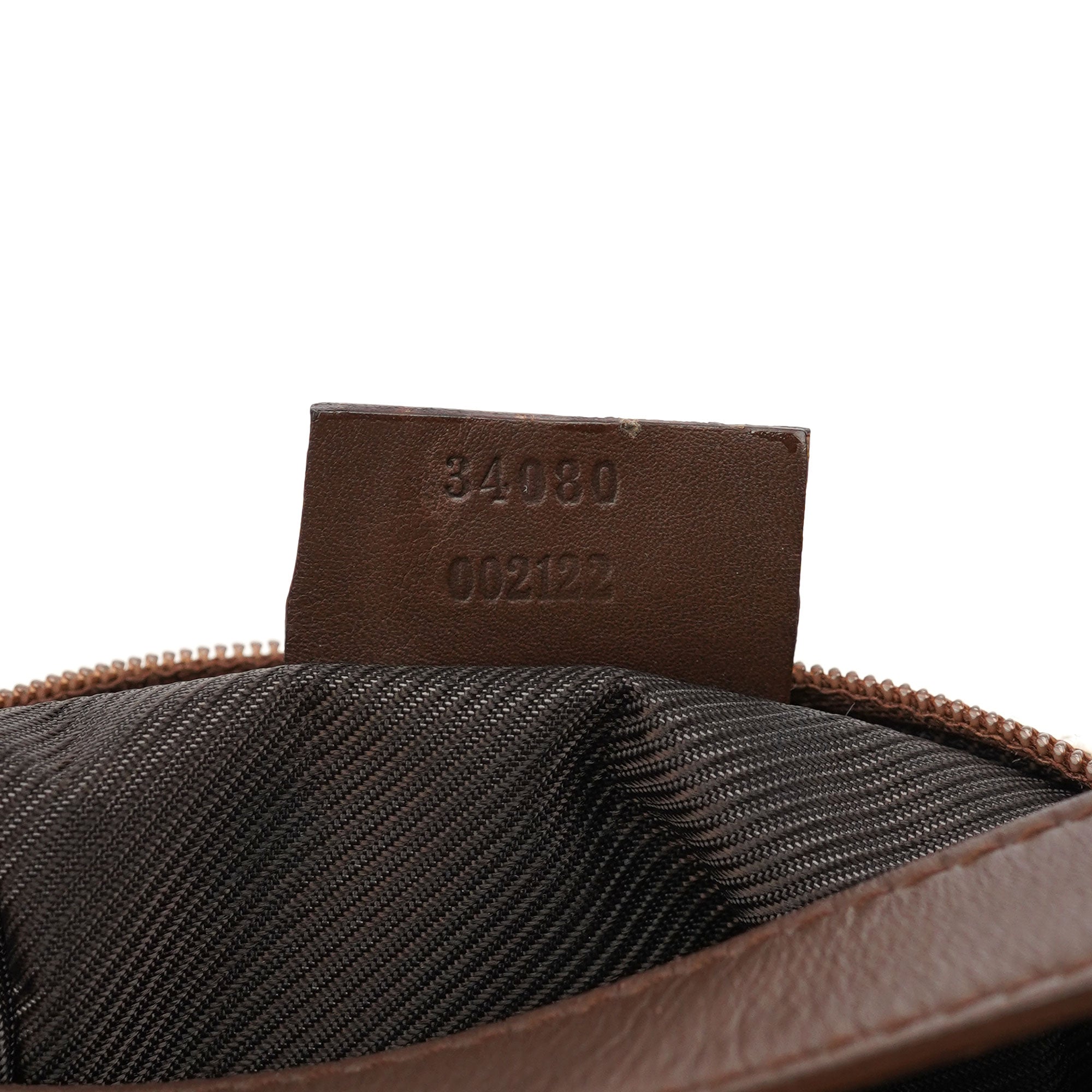 34080 Beige Brown GG Handbag