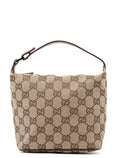 34080 Beige Brown GG Handbag