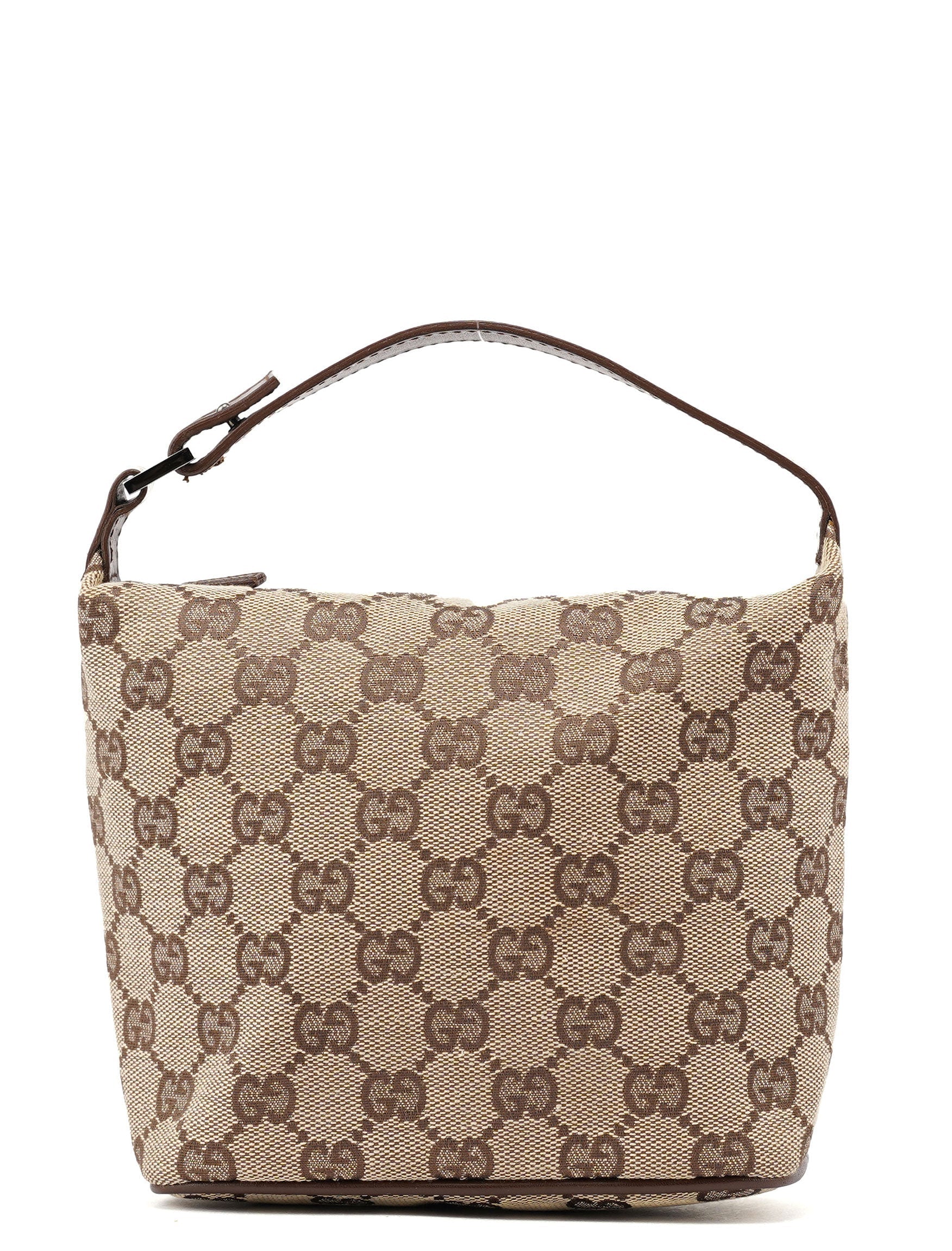 34080 Beige Brown GG Handbag