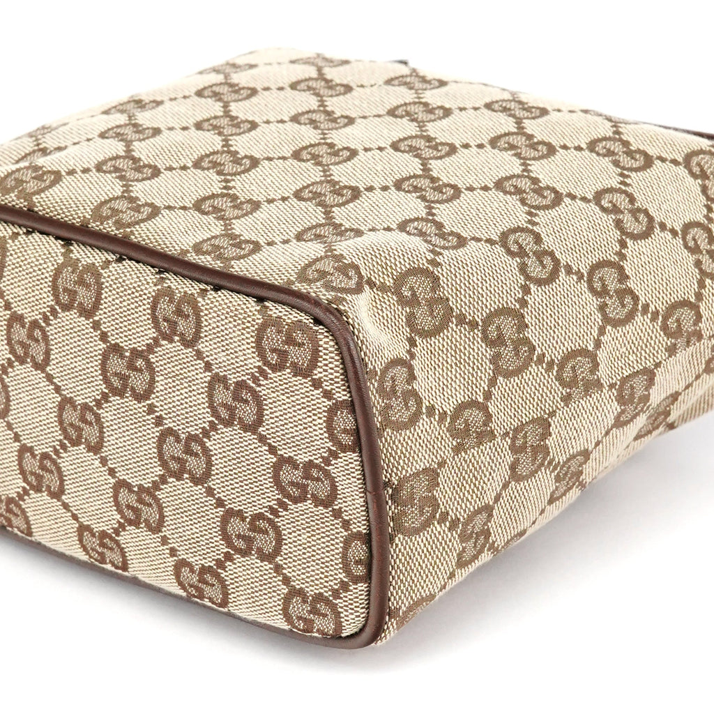 34080 Beige Brown GG Handbag