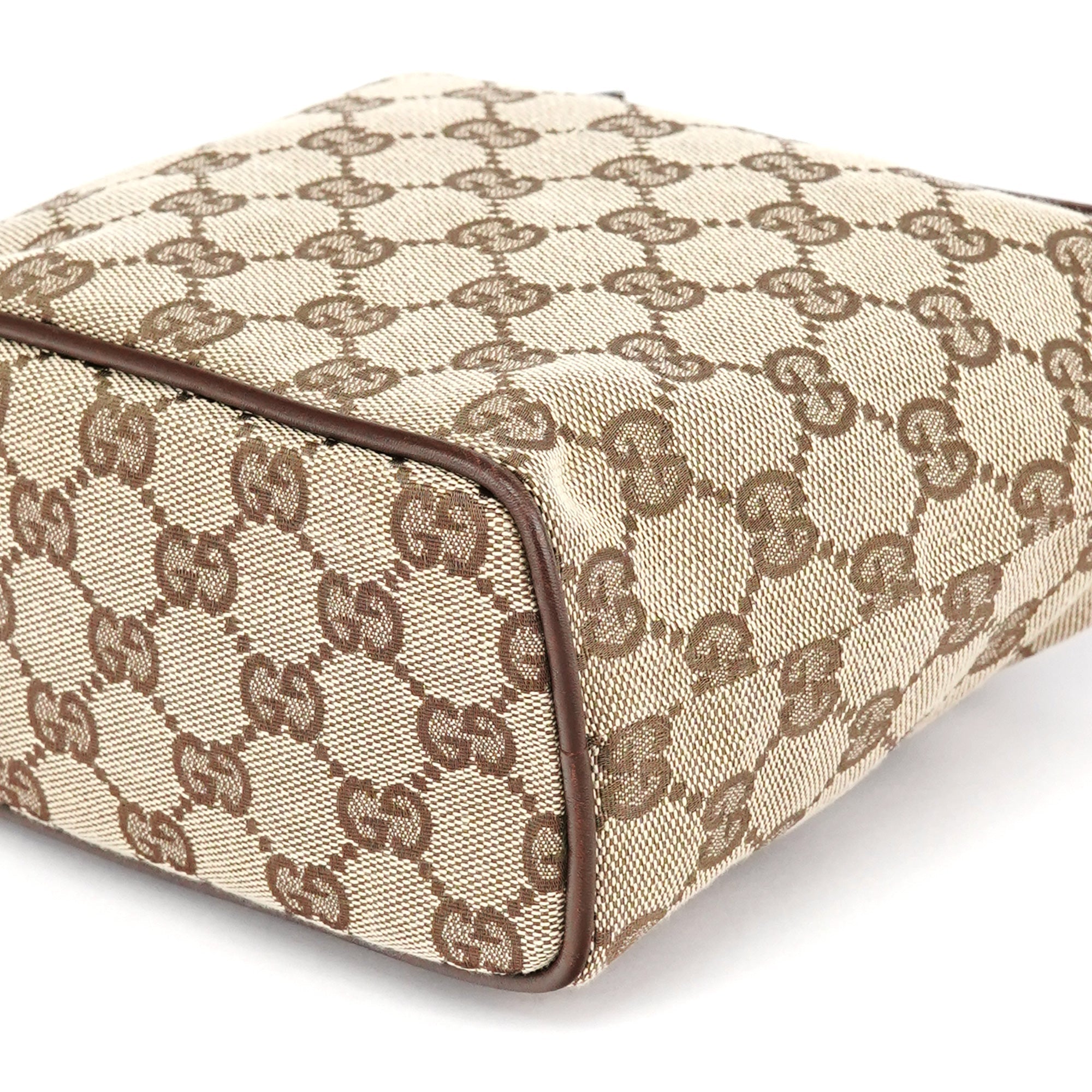 34080 Beige Brown GG Handbag