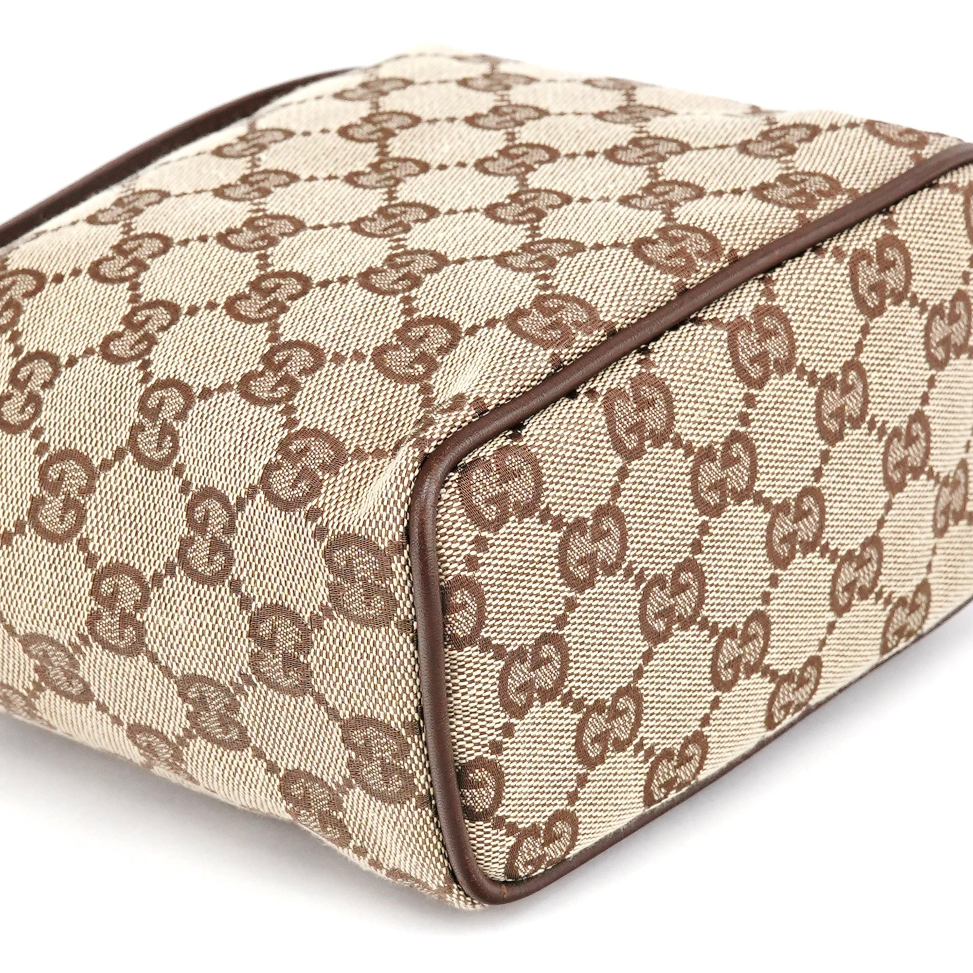 34080 Beige Brown GG Handbag