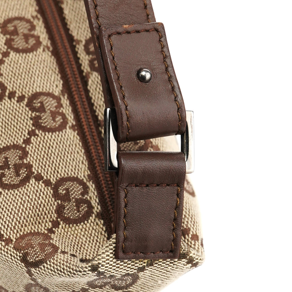 34080 Beige Brown GG Handbag
