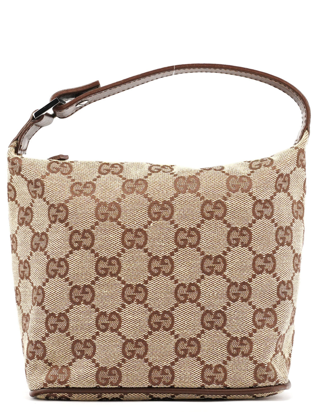 34080 Beige Brown GG Handbag