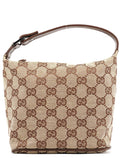 34080 Beige Brown GG Handbag