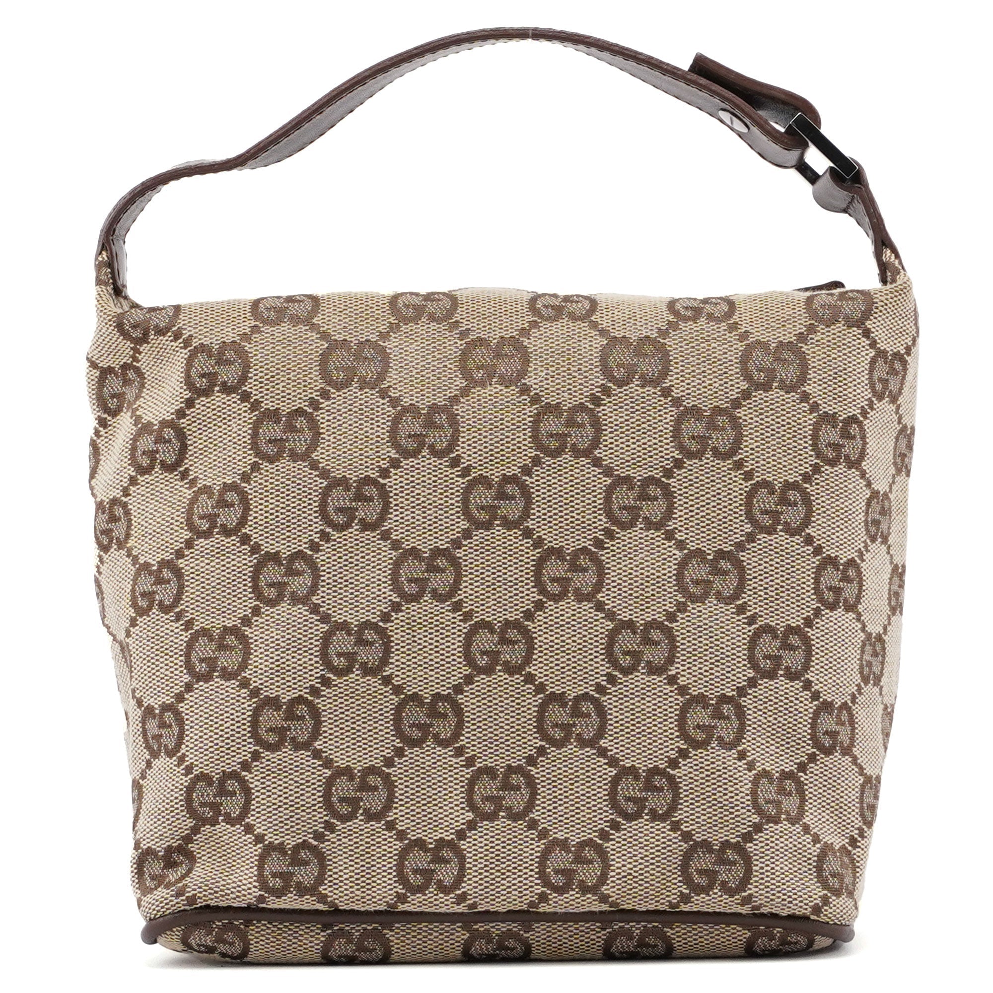 34080 Beige Brown GG Handbag