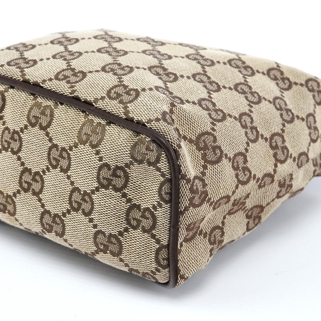 34080 Beige Brown GG Handbag