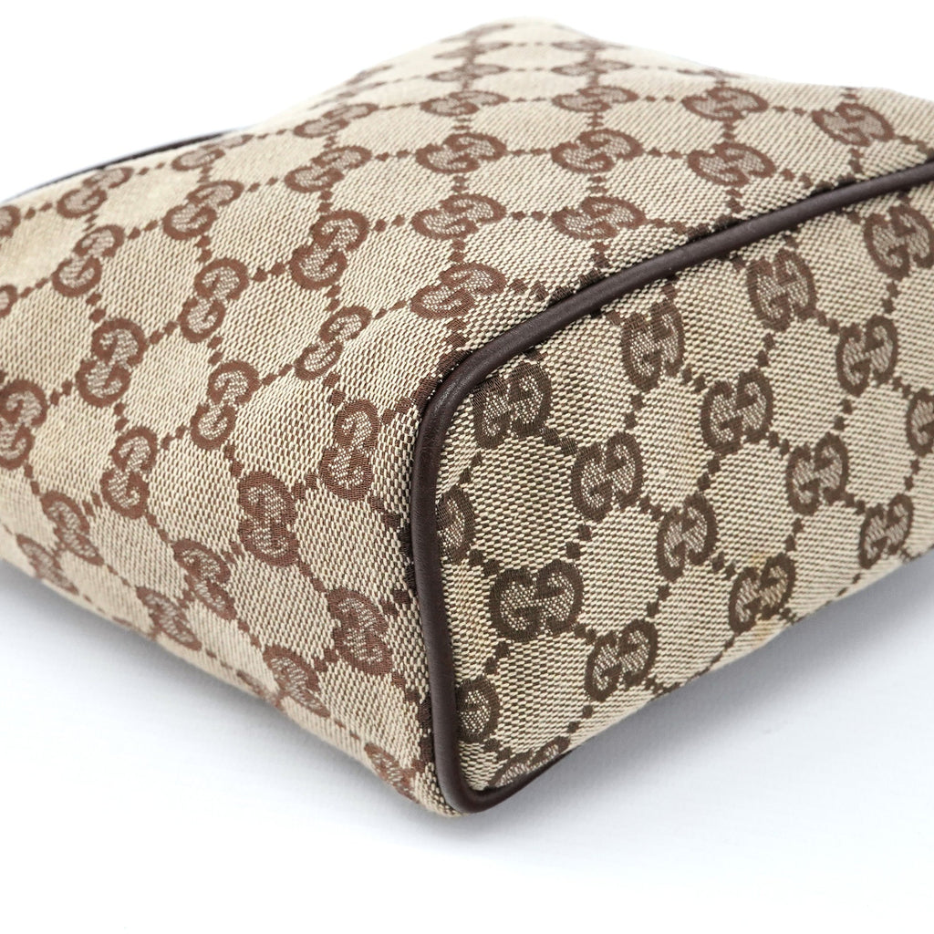 34080 Beige Brown GG Handbag