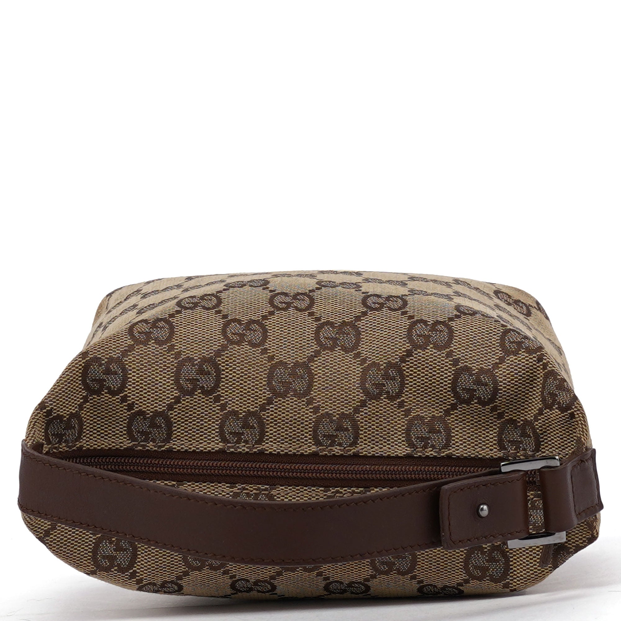 34080 Beige Brown GG Handbag