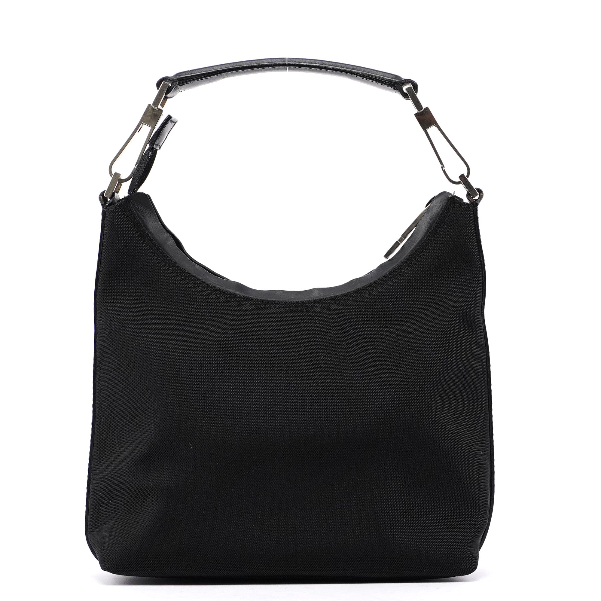 Gucci Black Canvas Shoulder Bag