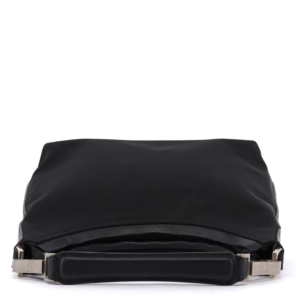 Gucci Black Canvas Shoulder Bag