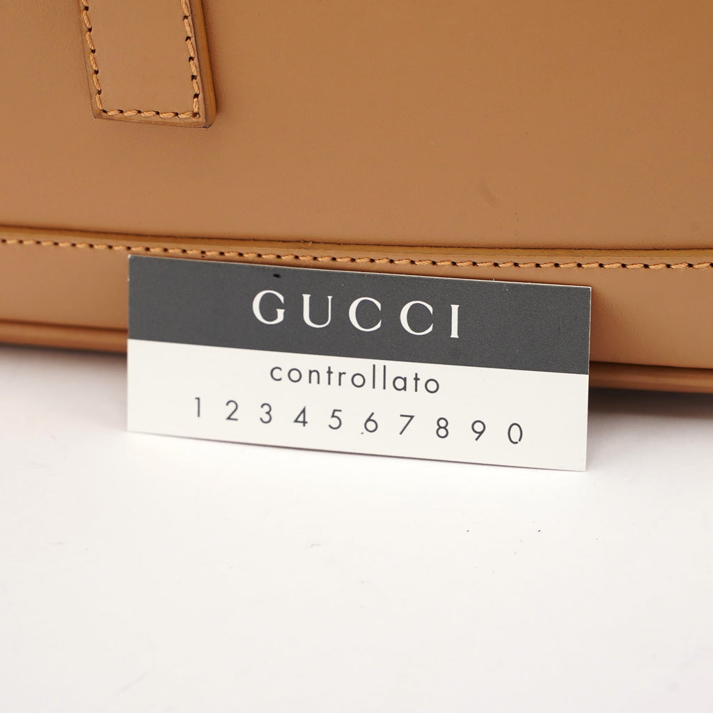 73488 Beige Calfskin Jackie Shoulder Bag
