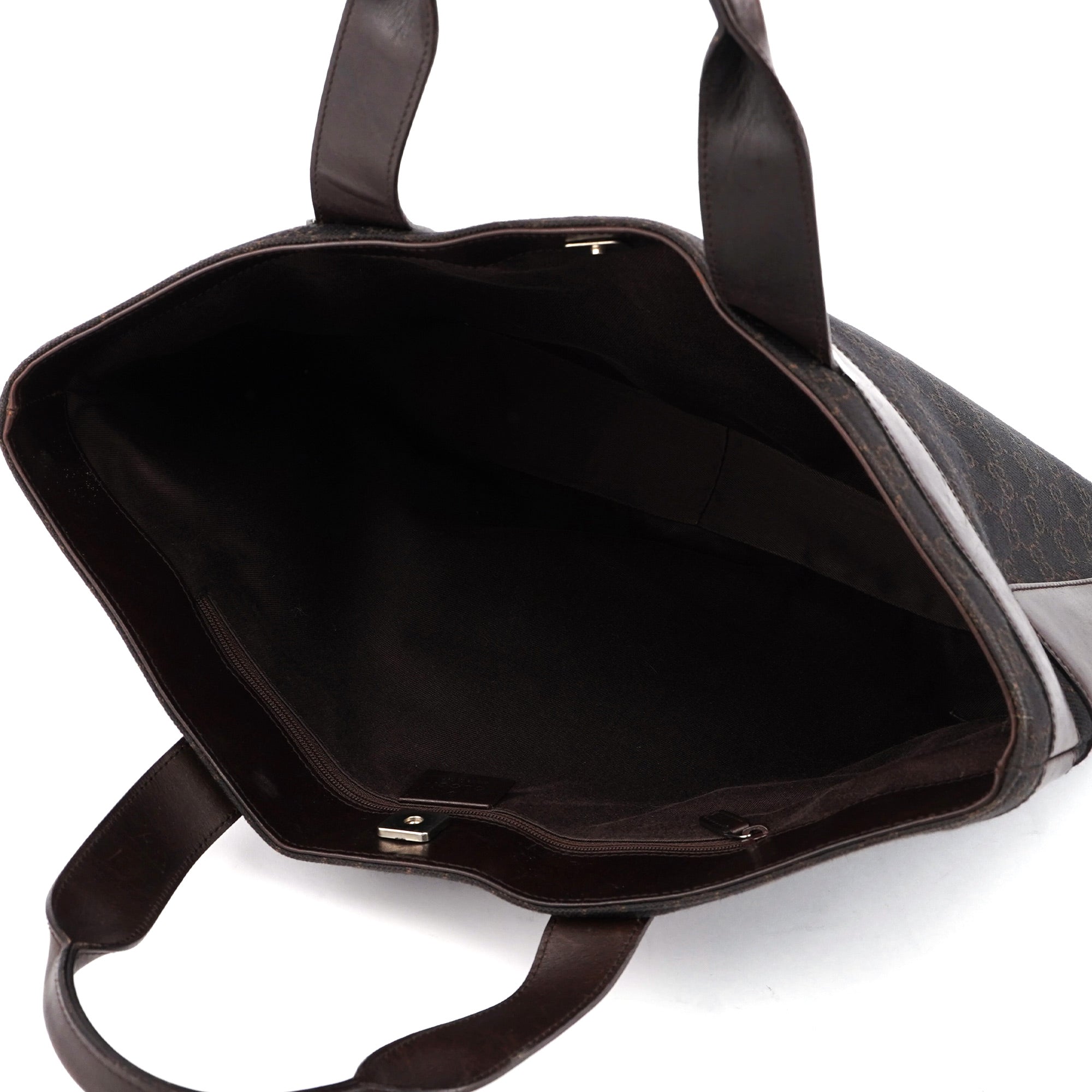73982 Brown GG Canvas Tote Bag