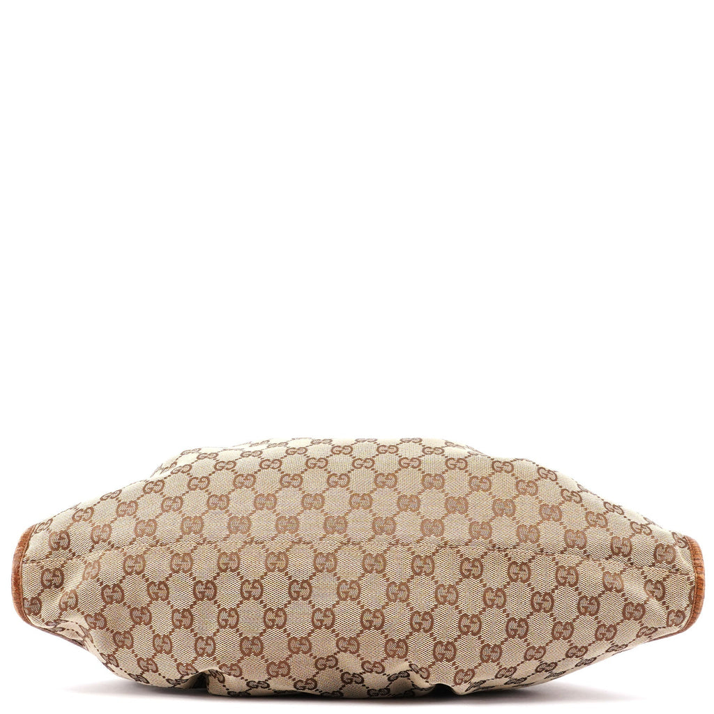 76554 Beige GG Dual Handle Handbag