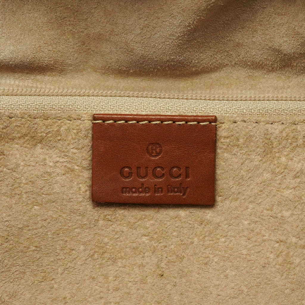 76554 Beige Suede Ruched Handbag