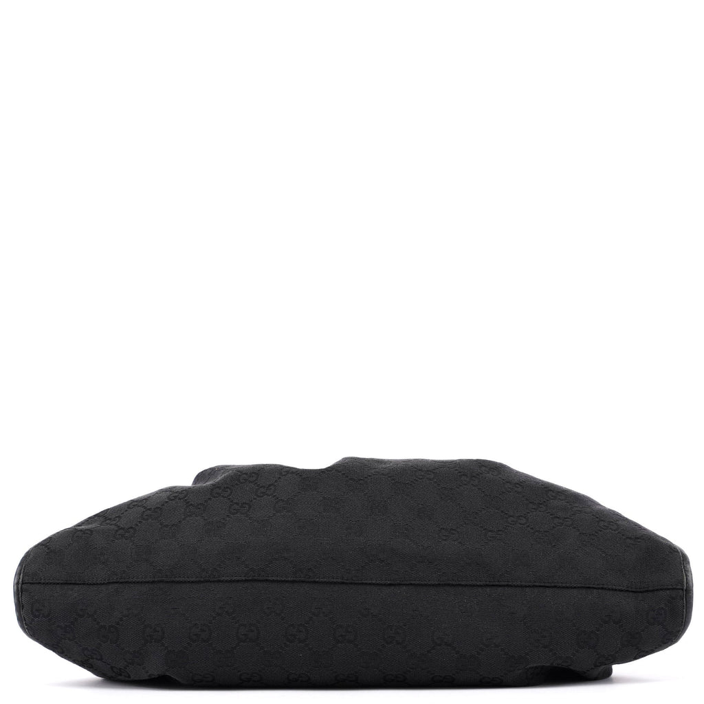 76554 Black GG Dual Handle Bag