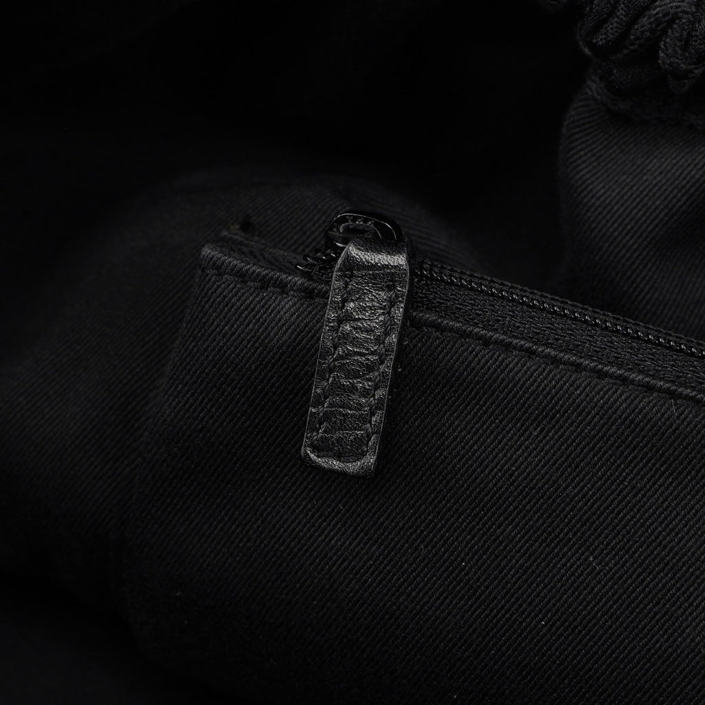 76554 Black GG Dual Handle Bag