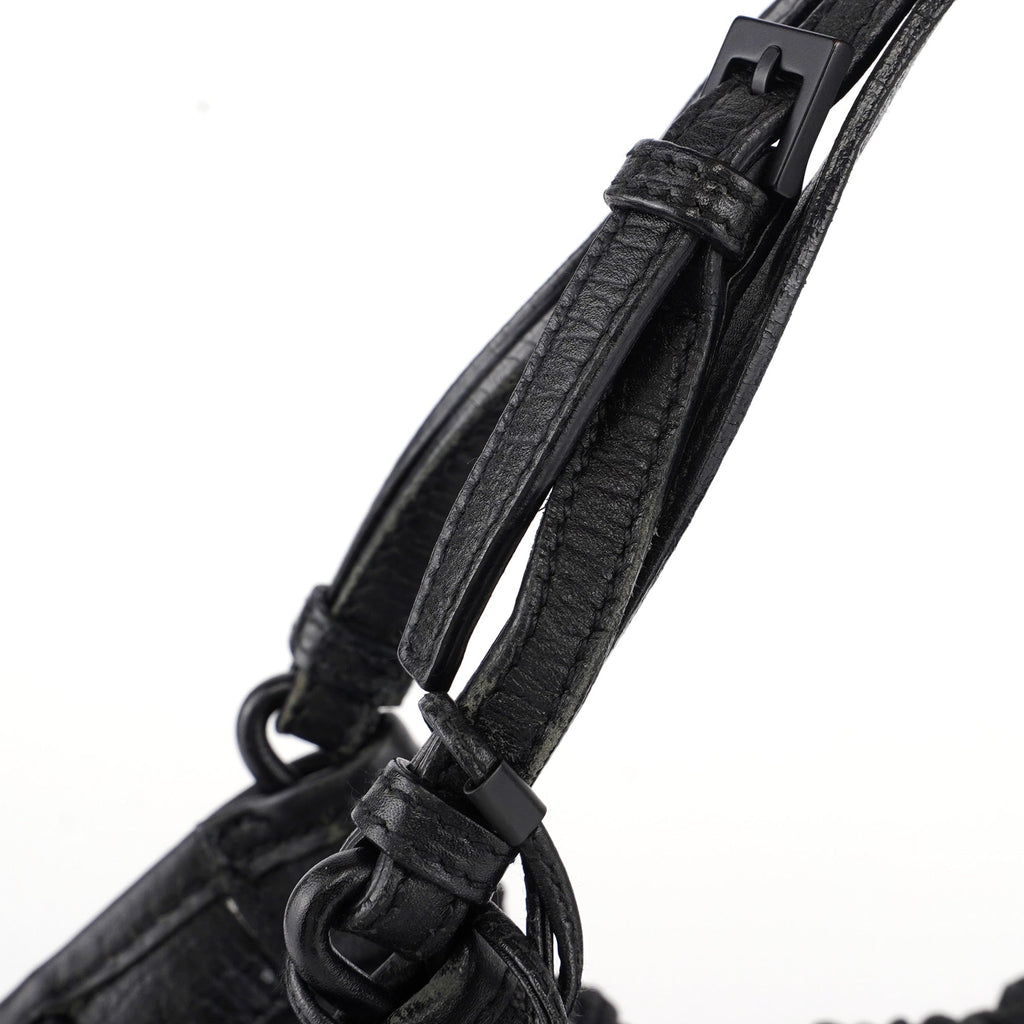 76554 Black GG Dual Handle Bag