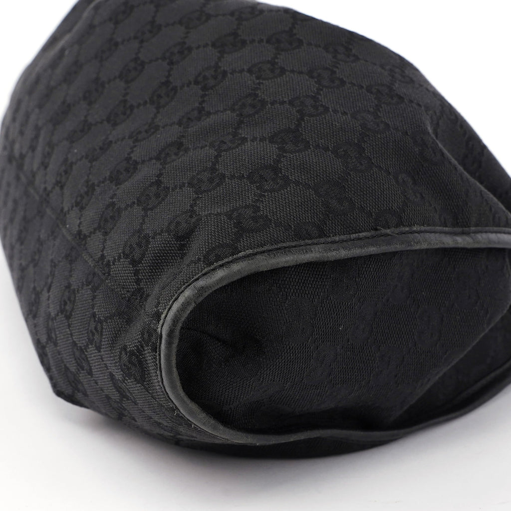 76554 Black GG Dual Handle Bag