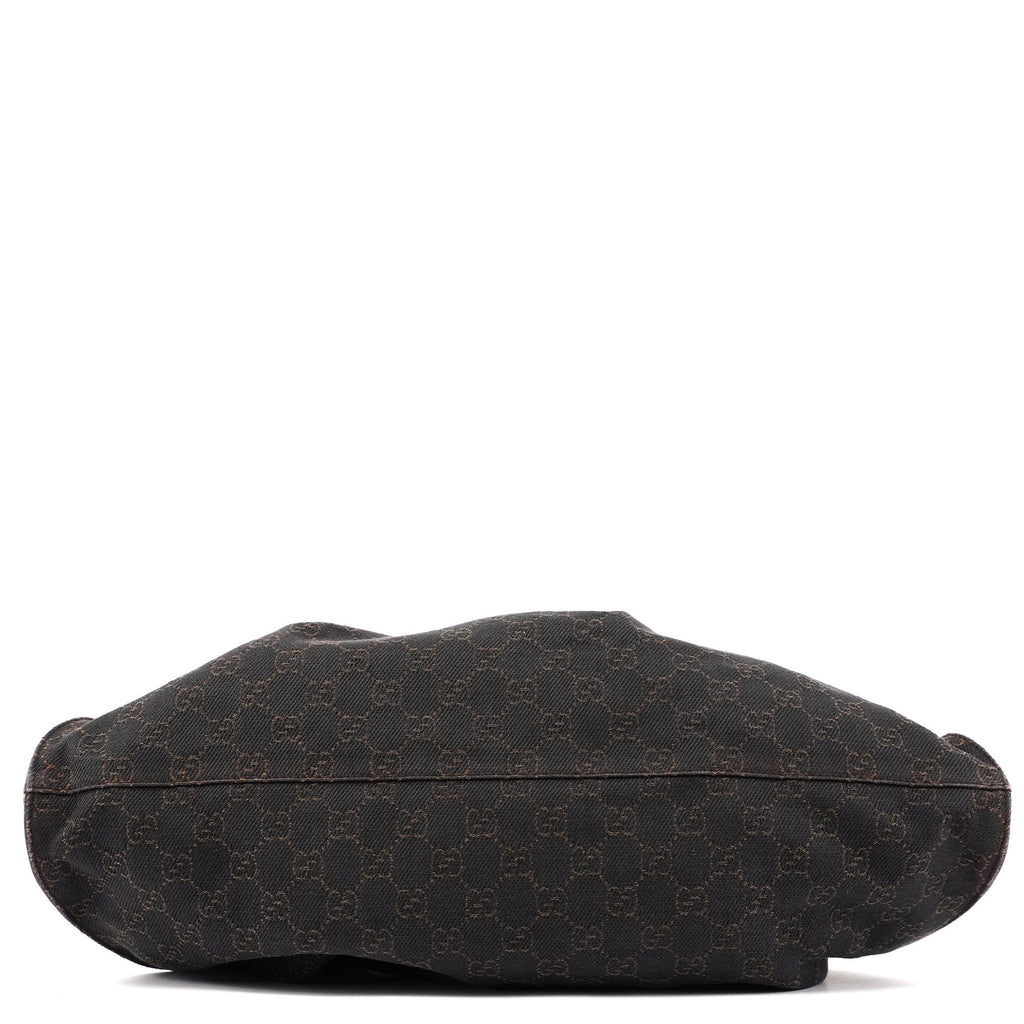 76554 Brown GG Dual Handle Bag