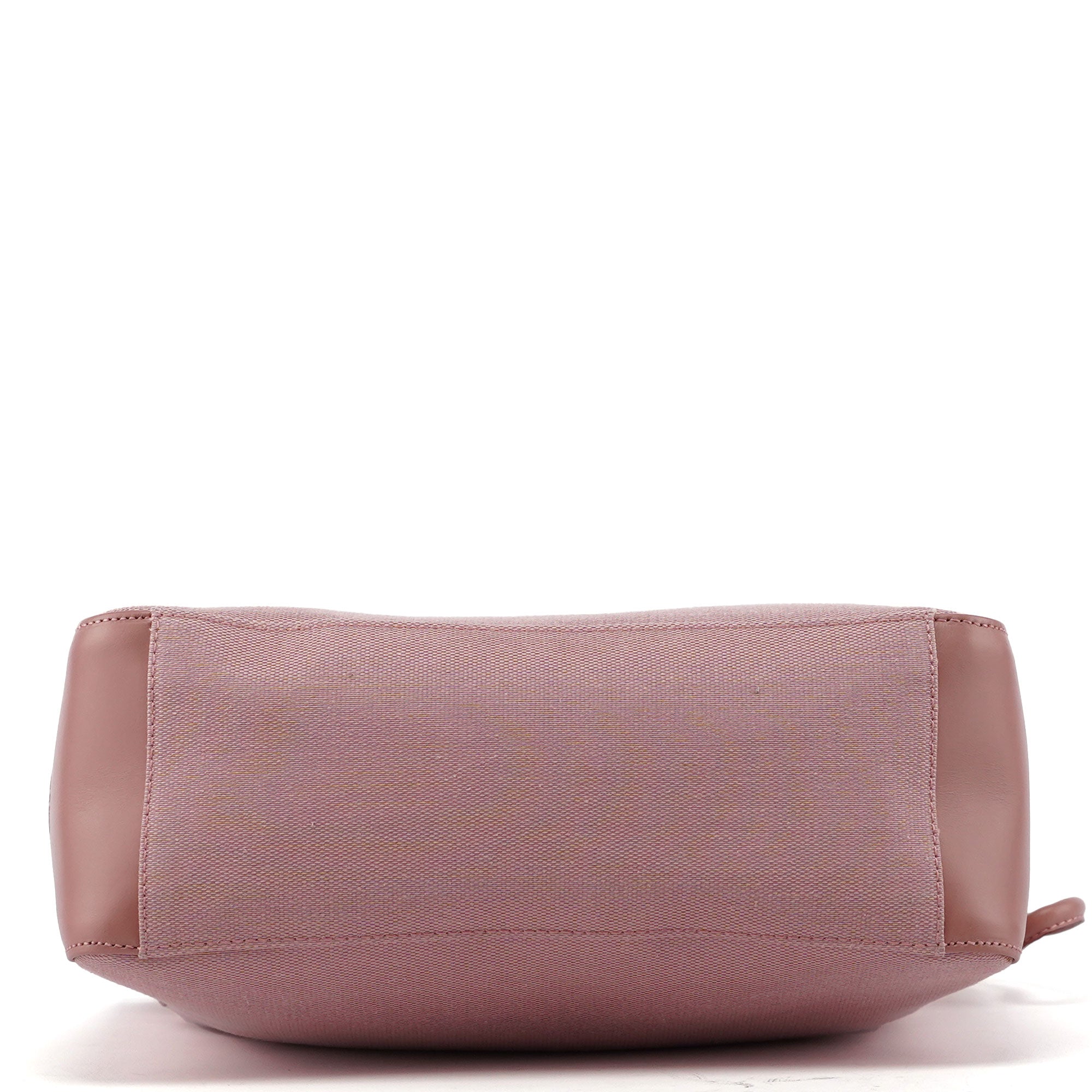 77112 Pink Canvas Hobo Shoulder Bag