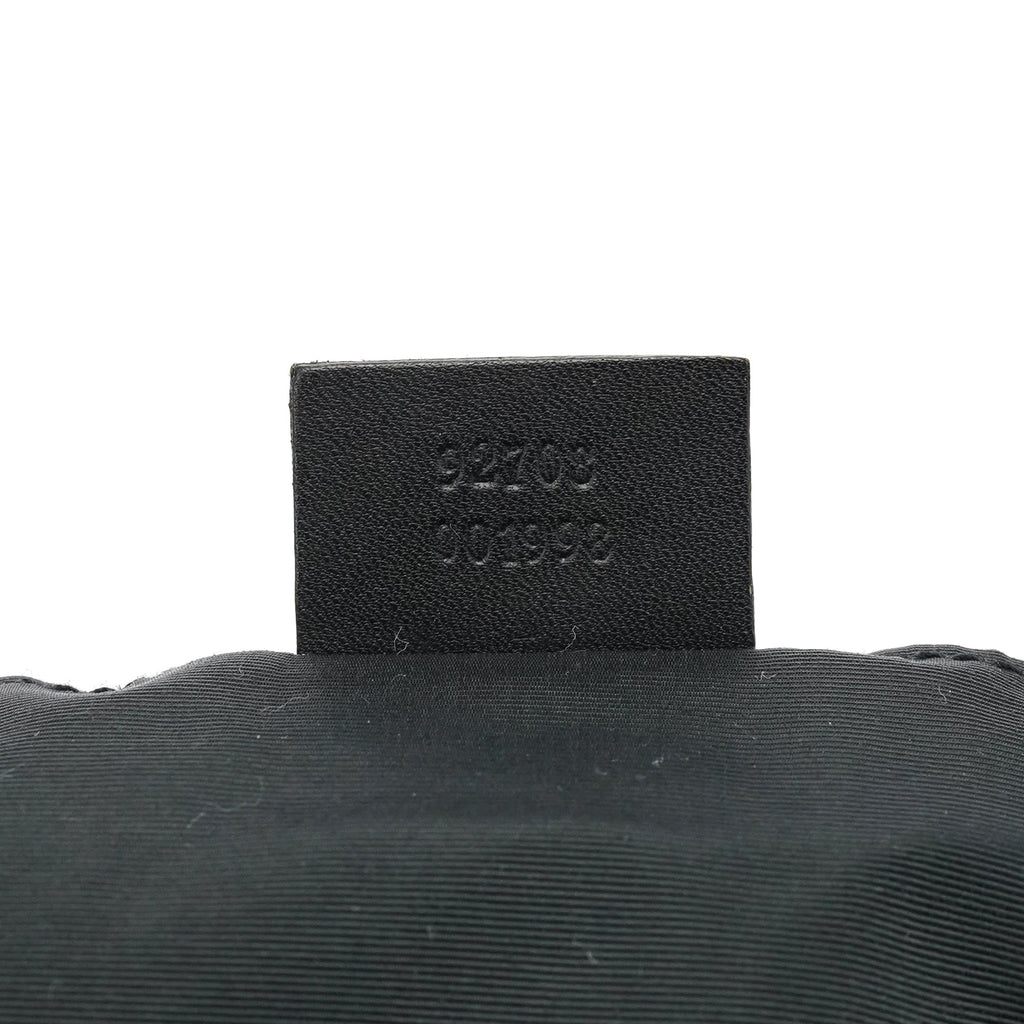 92708 Anthracite GG Denim Bamboo Bag