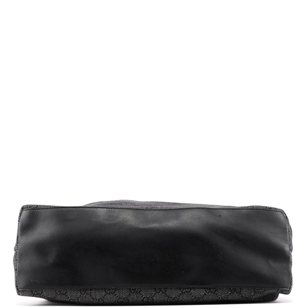 92708 Anthracite GG Denim Bamboo Bag