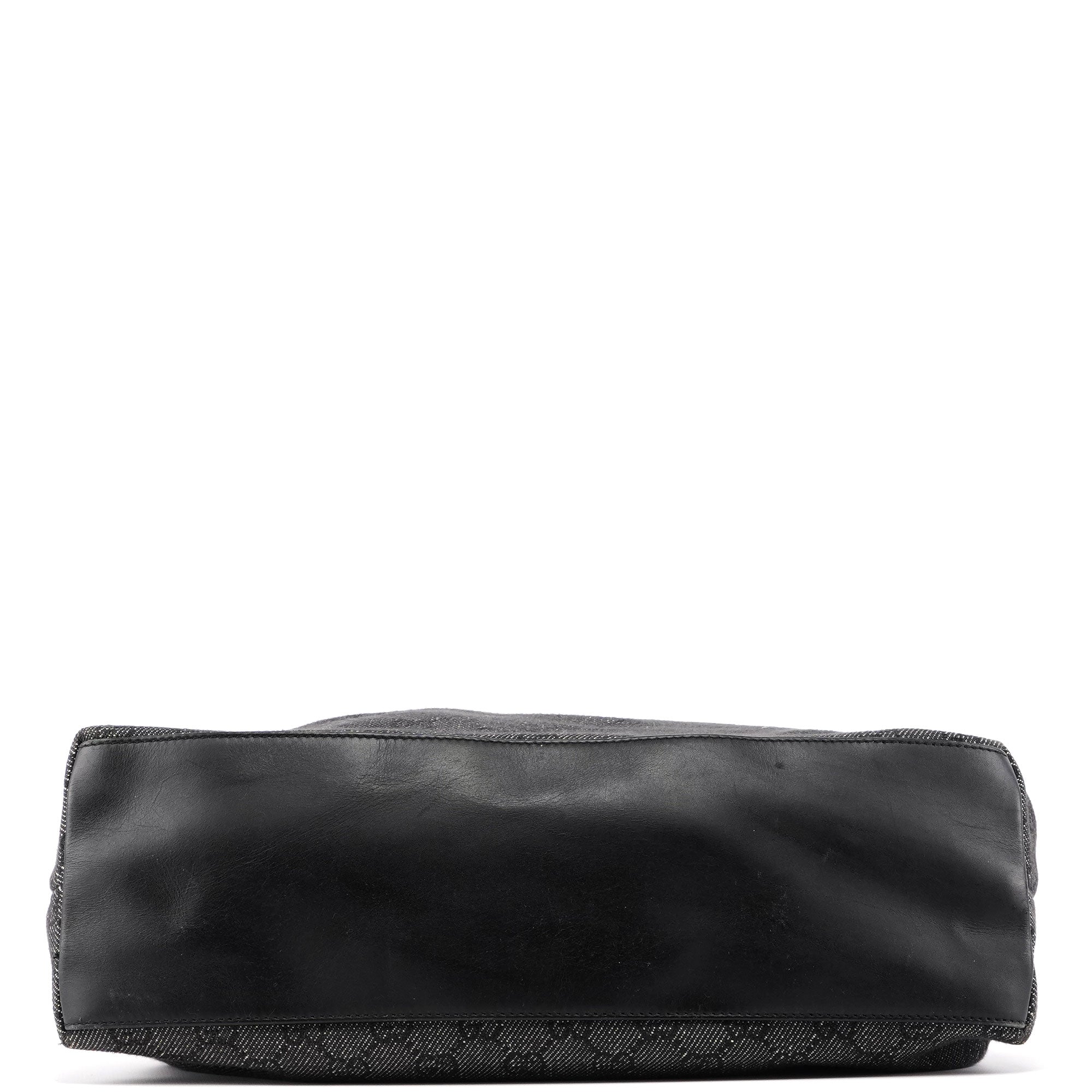92708 Anthracite GG Denim Bamboo Bag