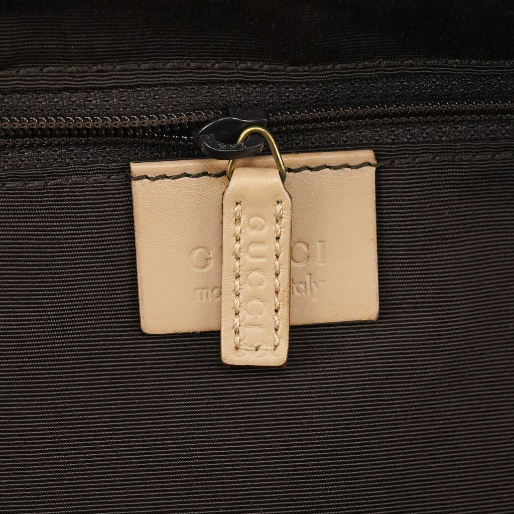 92729 Beige GG Leather Tote Bag