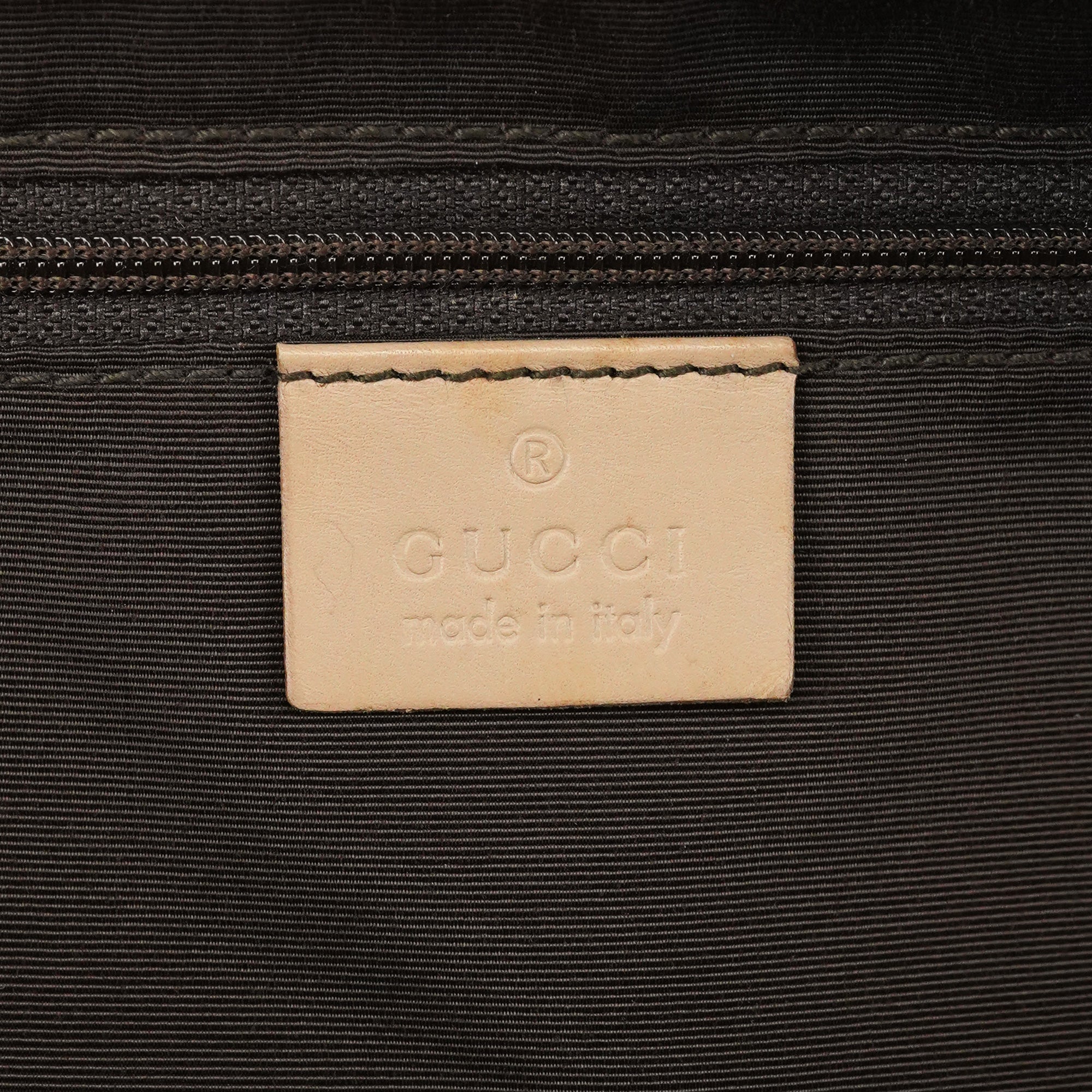 92729 Beige GG Leather Tote Bag