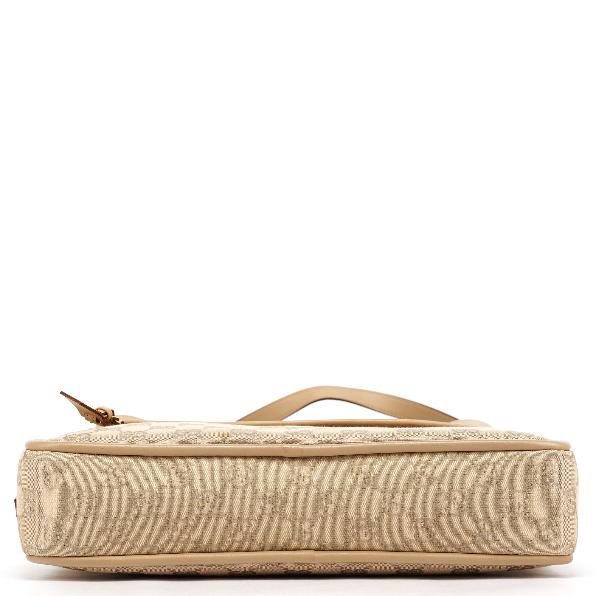 92729 Beige GG Leather Tote Bag