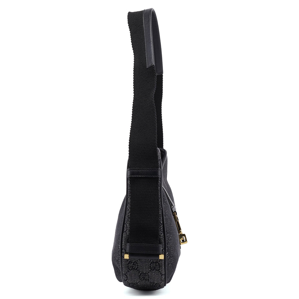 92736 Anthracite Denim GG Jackie Shoulder Bag