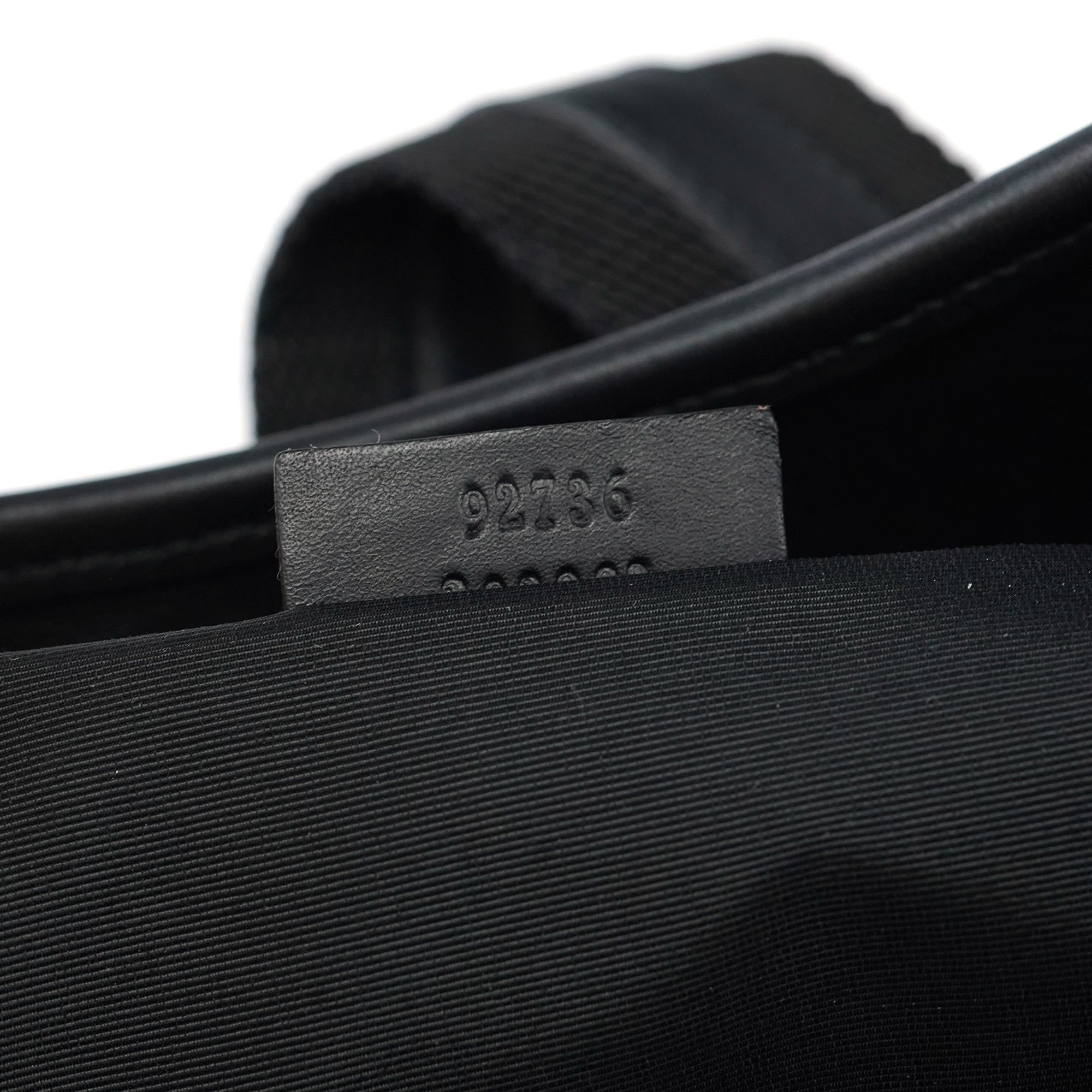 92736 Anthracite Denim GG Jackie Shoulder Bag