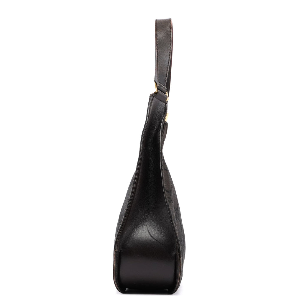 93154 Brown GG Hobo Shoulder Bag