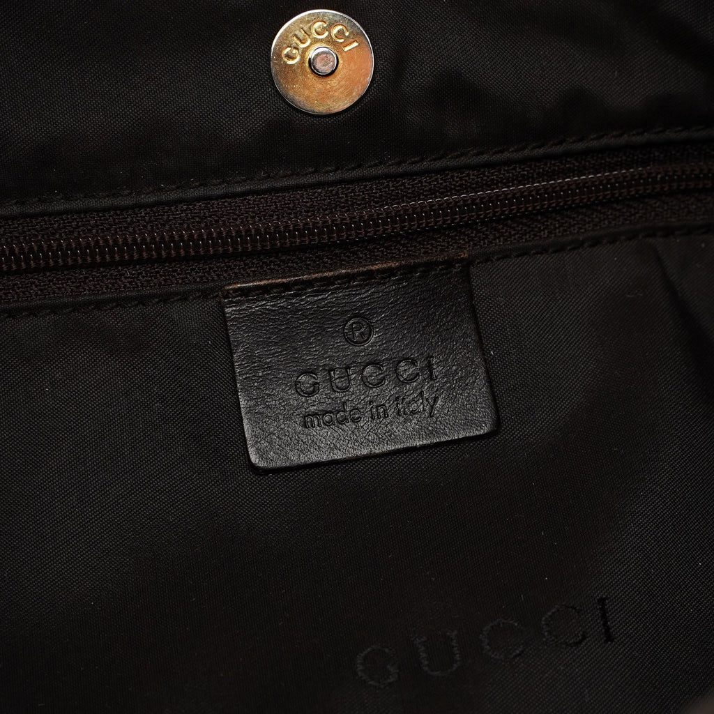 93154 Brown GG Hobo Shoulder Bag