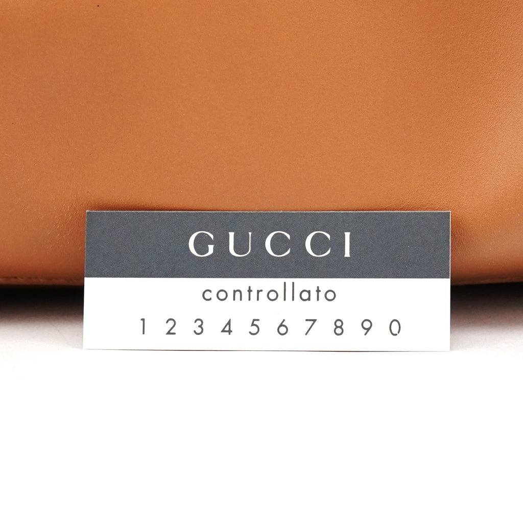 94898 Tan Leather Tote Bag