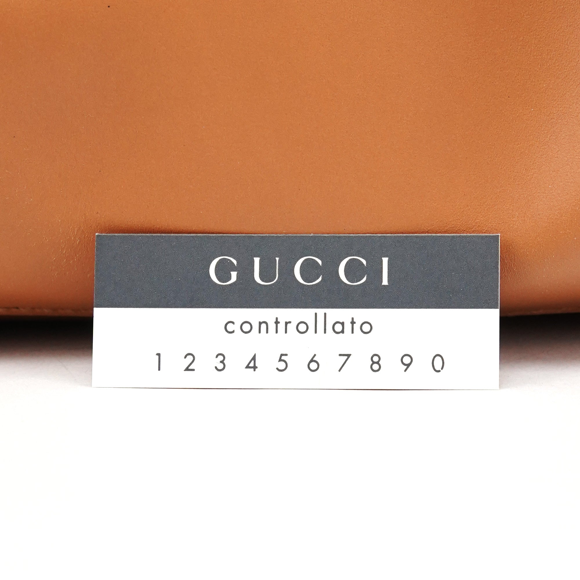 94898 Tan Leather Tote Bag