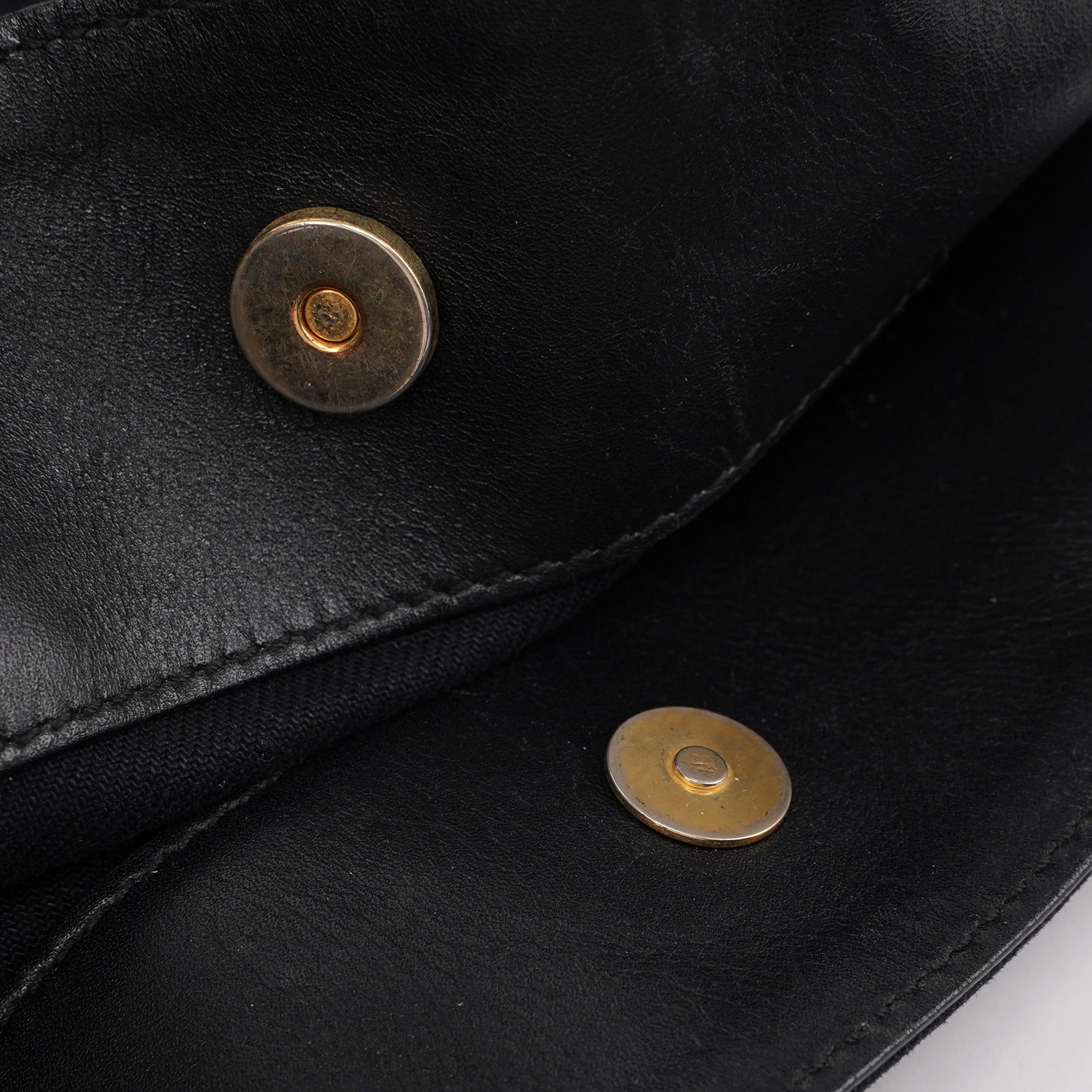 95168 Black Canvas Leather Tote