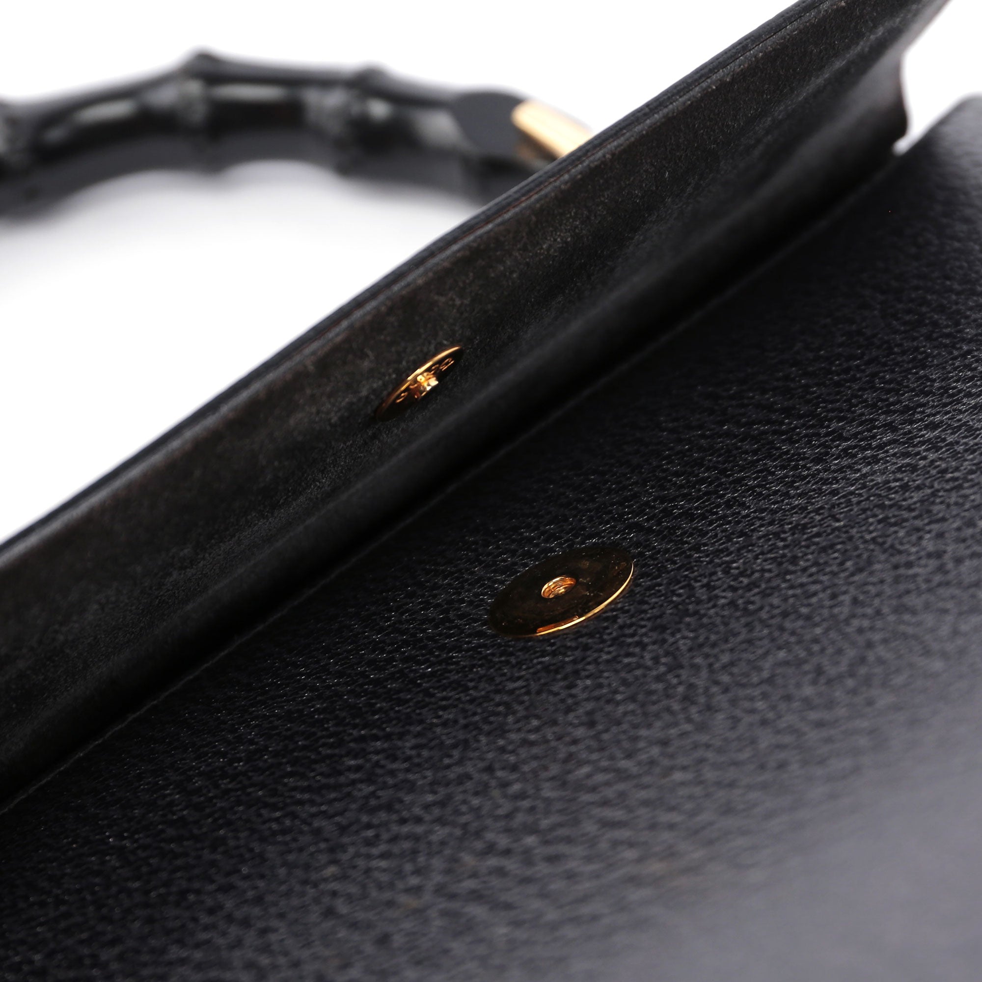 Anthracite Bamboo Top Handle Bag
