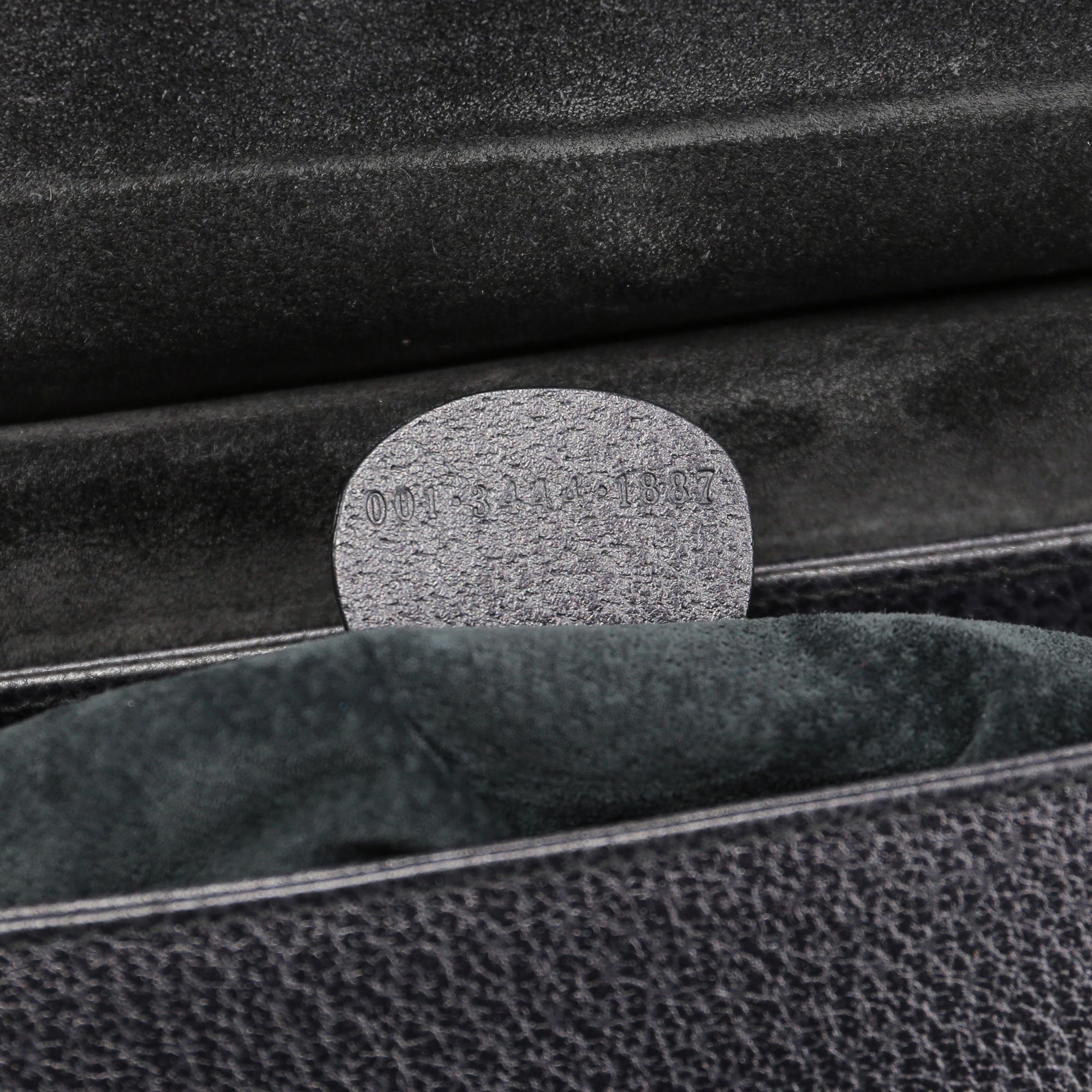 Anthracite Bamboo Top Handle Bag