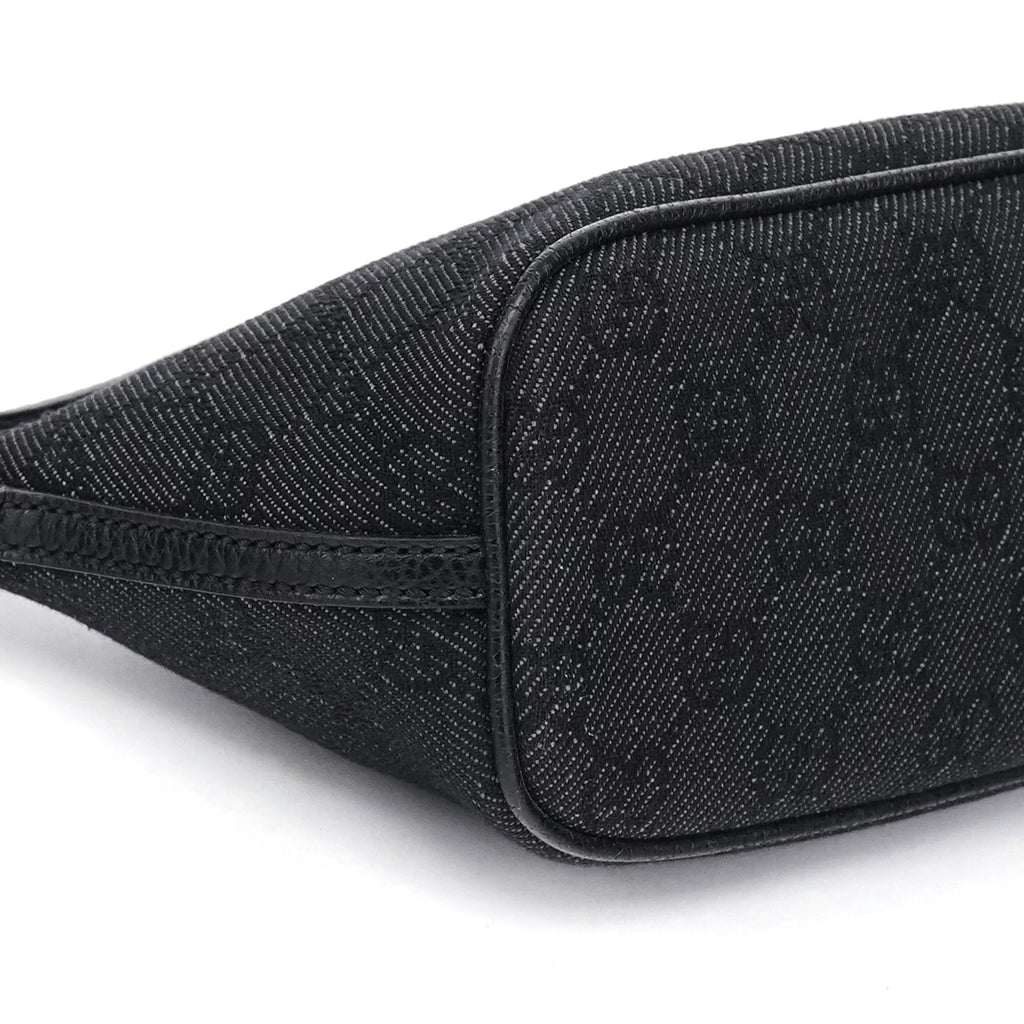 Anthracite Denim GG Boat Pochette