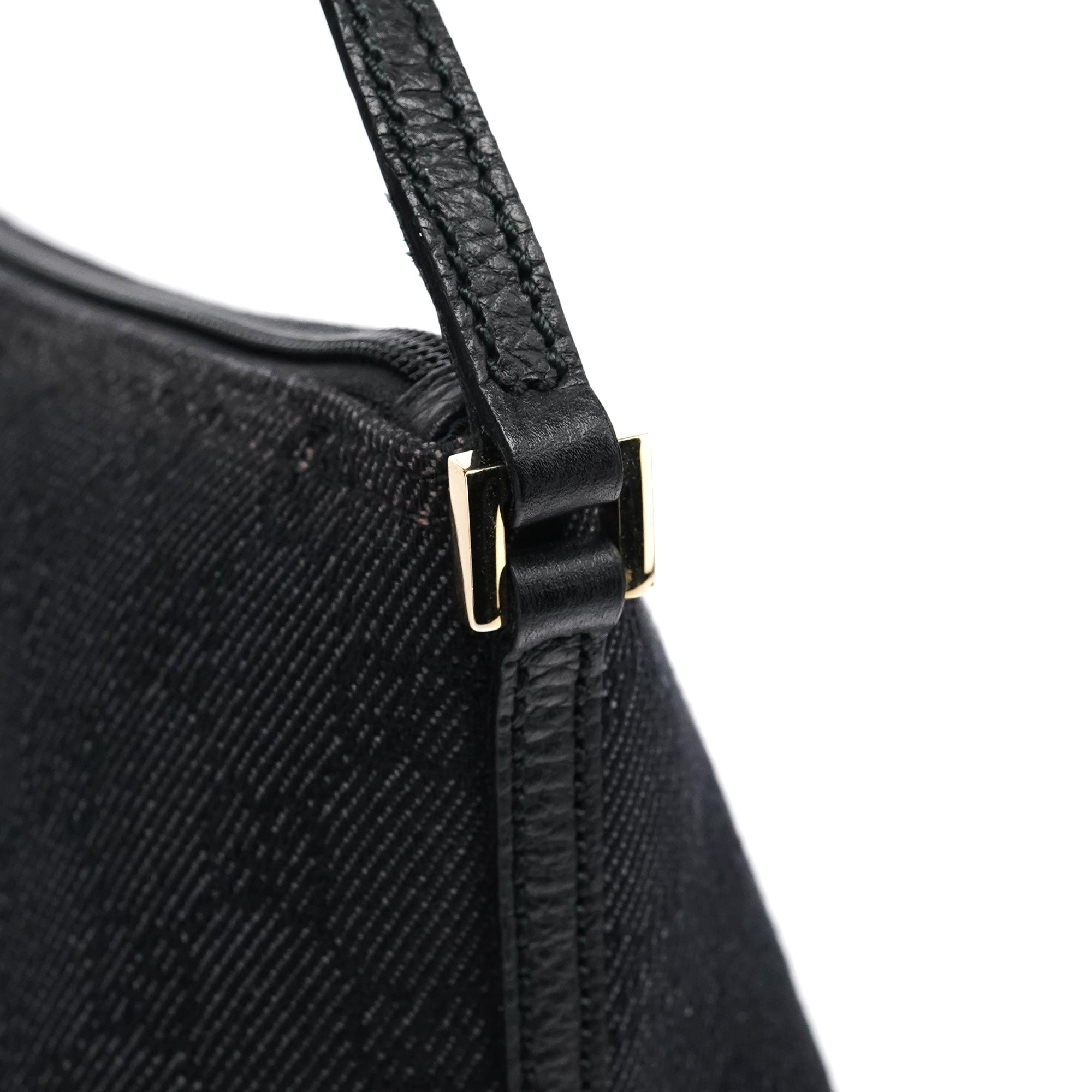 Anthracite Denim GG Boat Pochette
