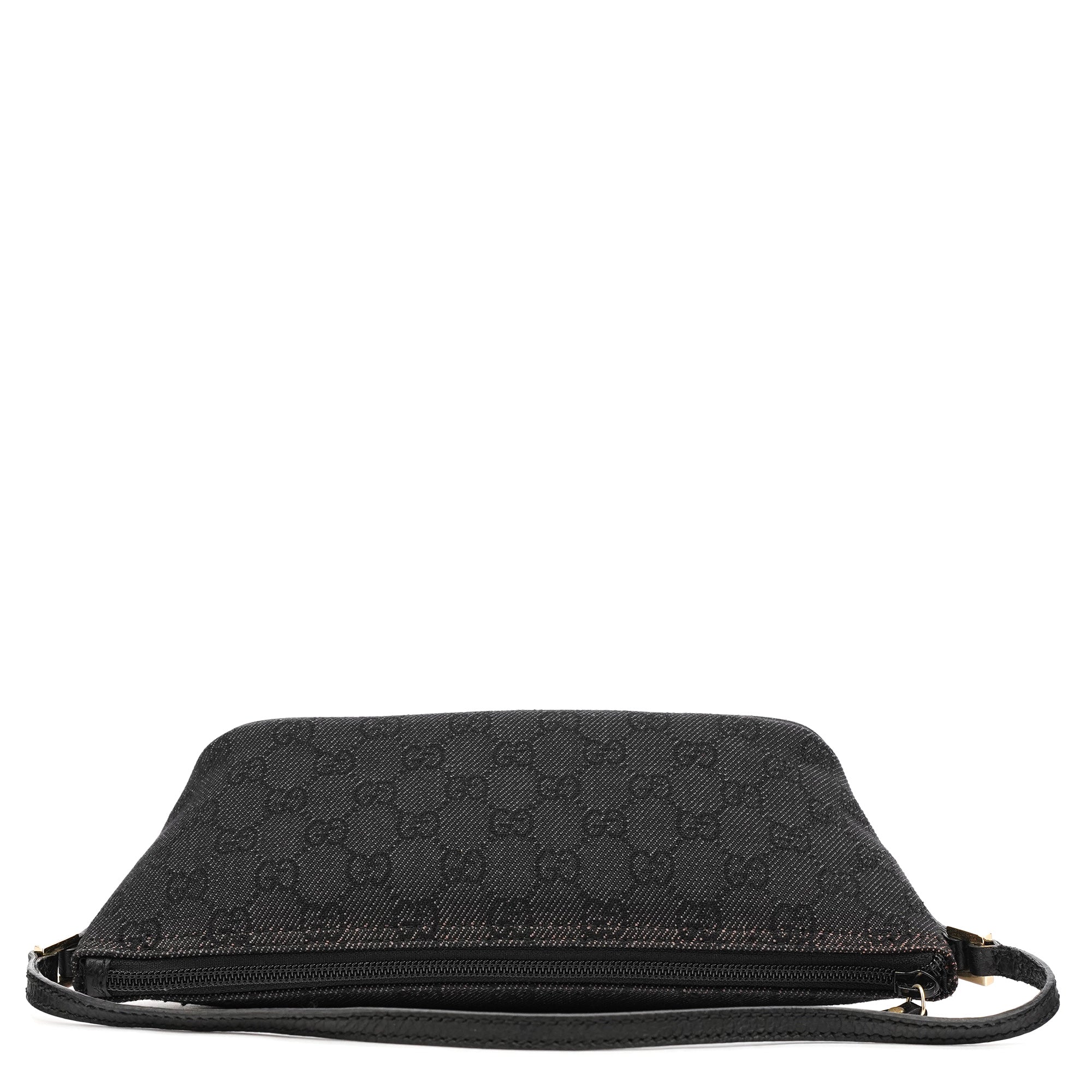 Anthracite Denim GG Boat Pochette