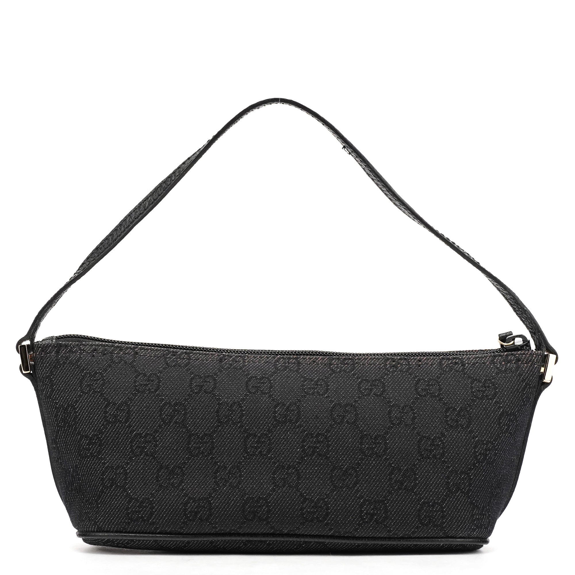 Anthracite Denim GG Boat Pochette